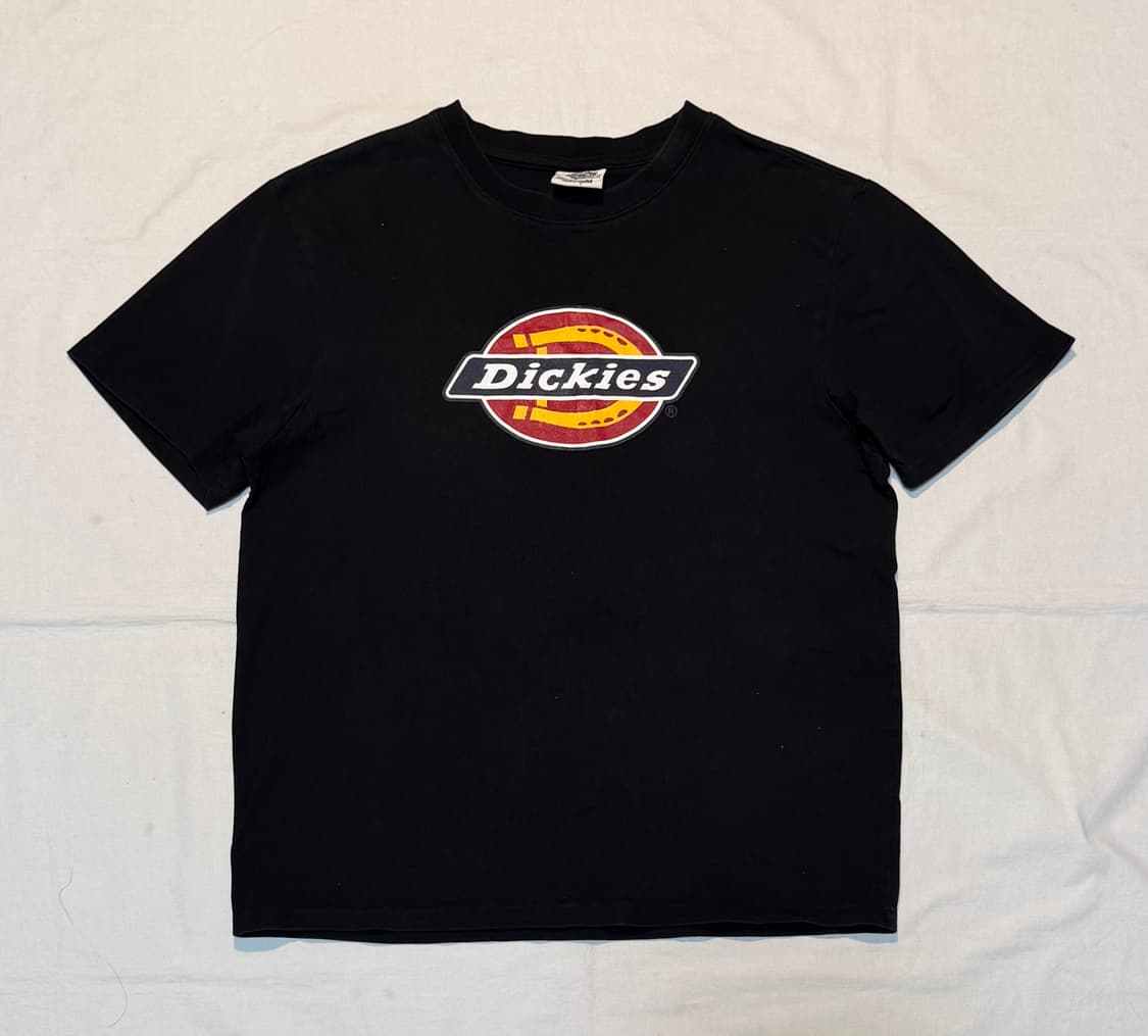 디키즈 트리 로고 반팔 티셔츠 블랙 상품이미지1