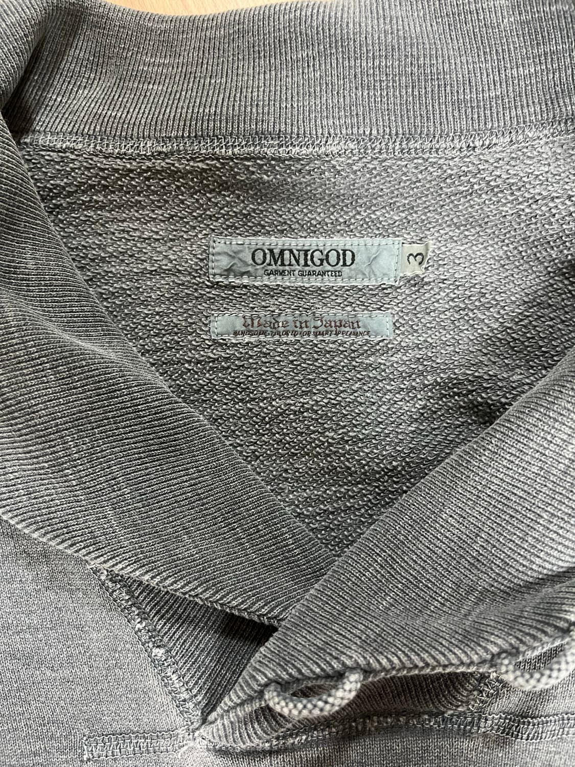 옴니갓 숄카라 맨투맨 상품이미지3