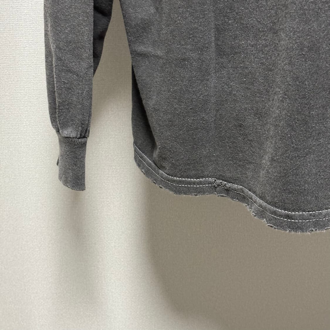 F) ancellm 안셀름 embroidery dyed 빈티지 롱슬리브 상품이미지5