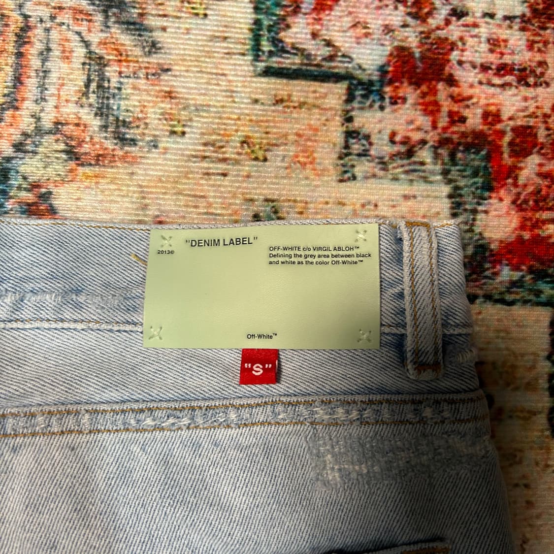[29] ✨새상품✨오프화이트 슬림핏 디스 데님팬츠  상품이미지10