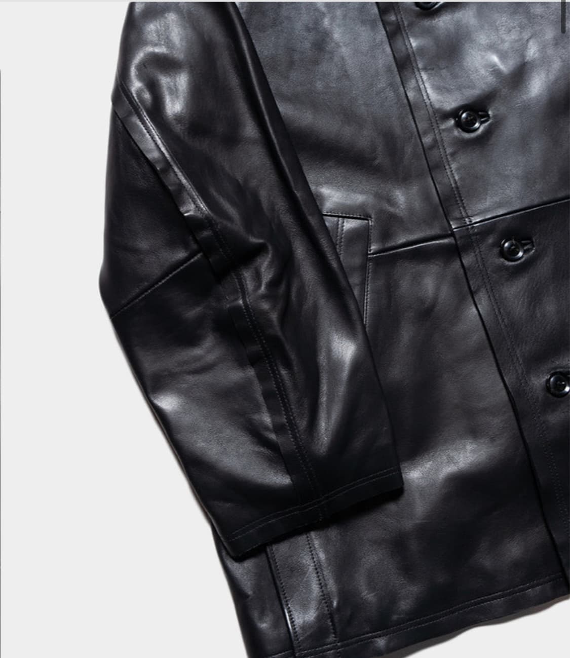 [2] yoke tokyo 요크 컷오프 레더자켓 상품이미지6