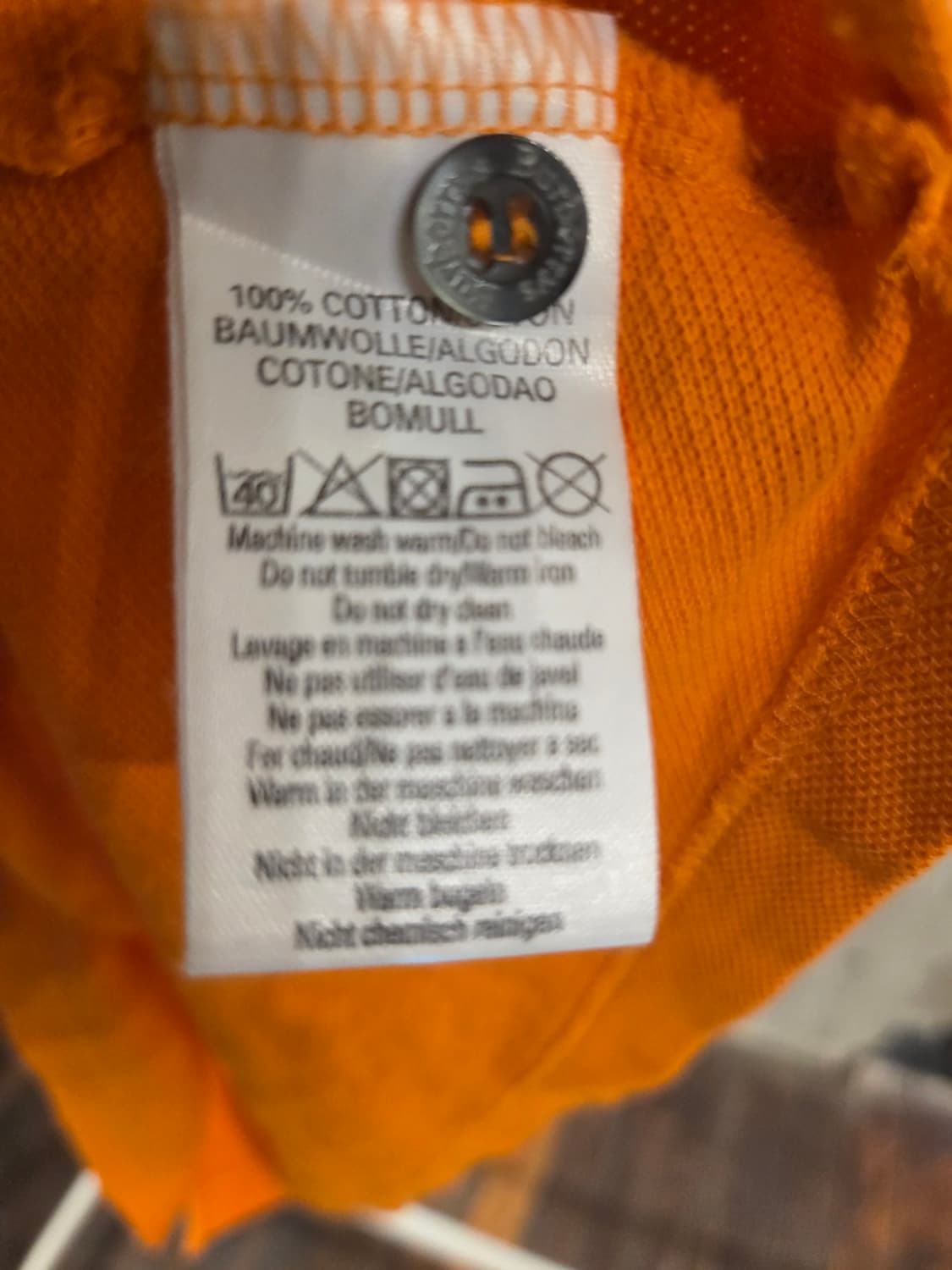 90'S 올드 버버리 PK 티셔츠 상품이미지5