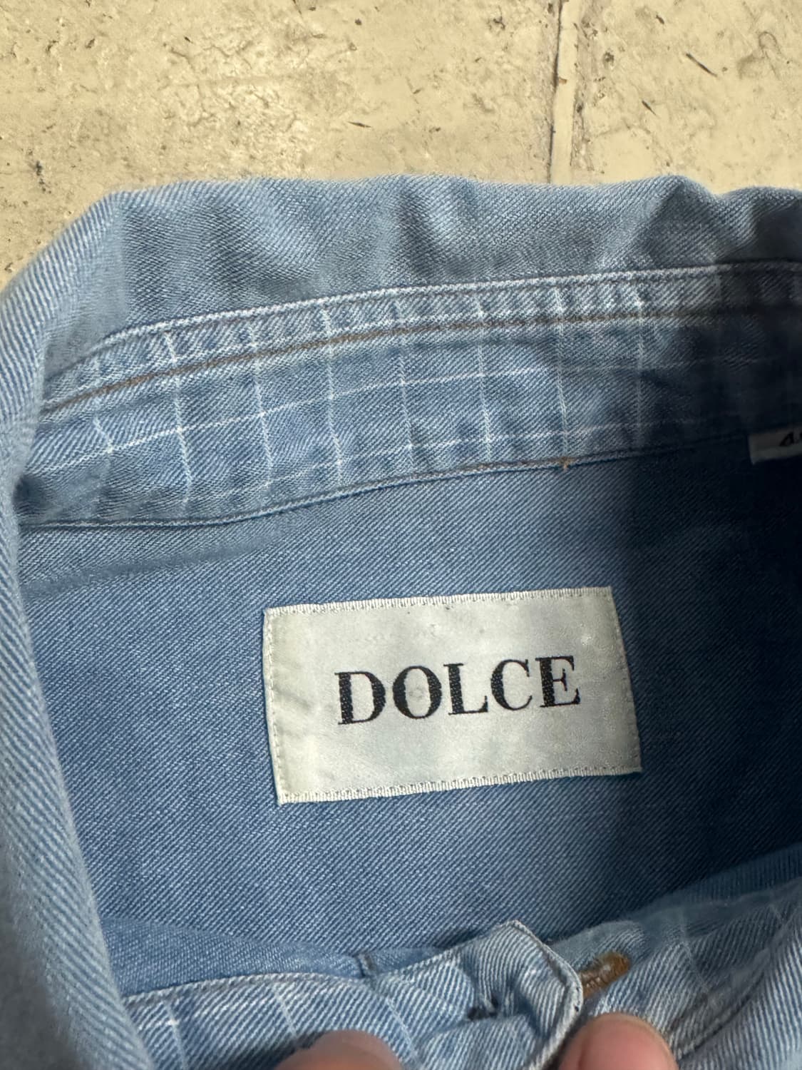 Dolce 투포켓 데님 셔츠  상품이미지3