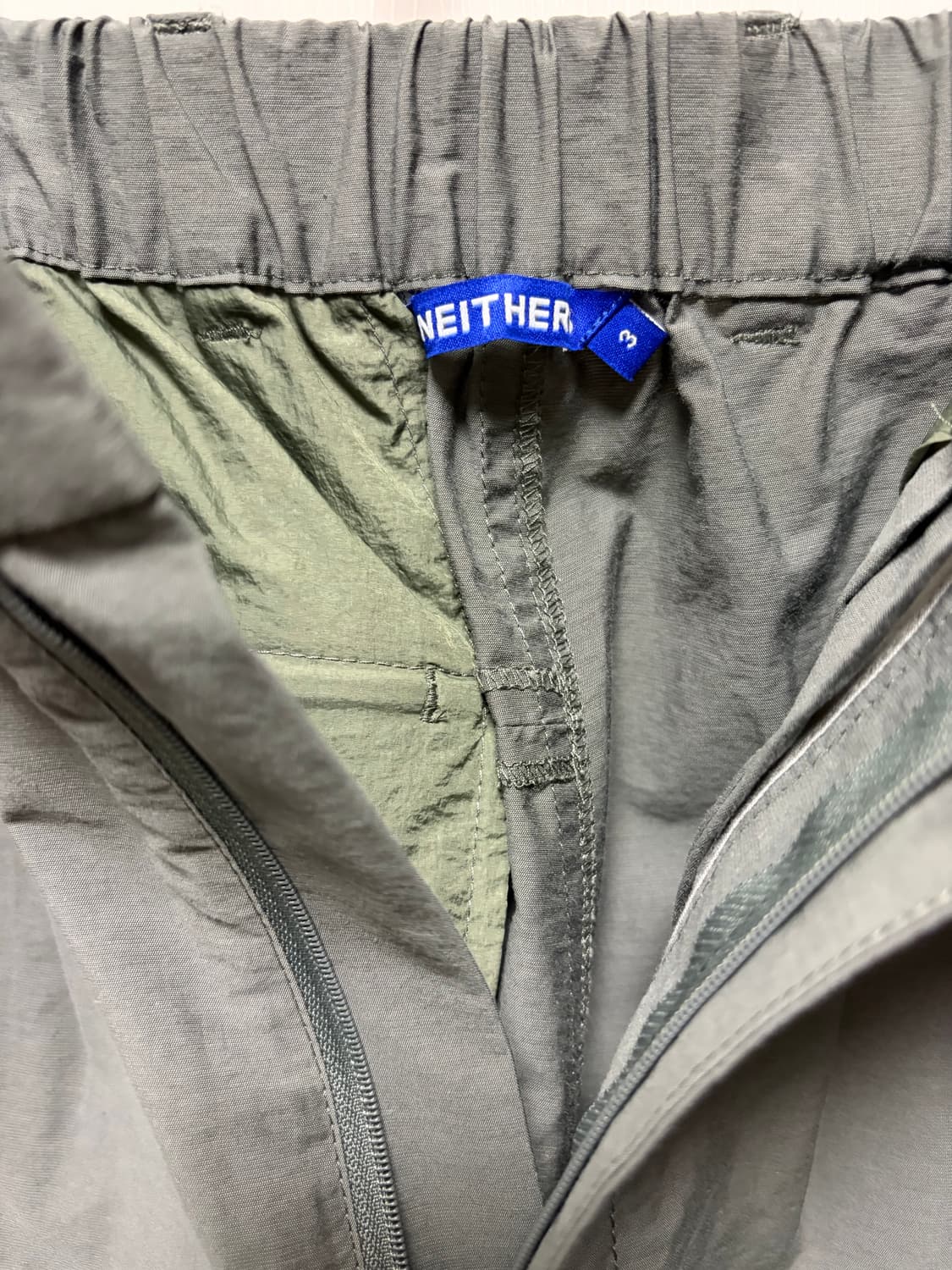 네이더스 NEITHERS 크리에이터수트세트업 Olive Grey 상품이미지10