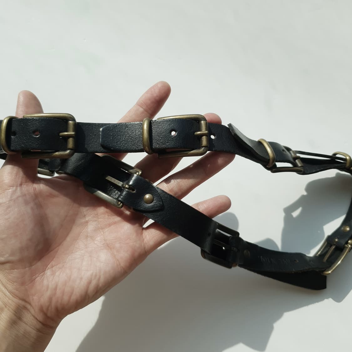Alchimia leather belt 상품이미지1
