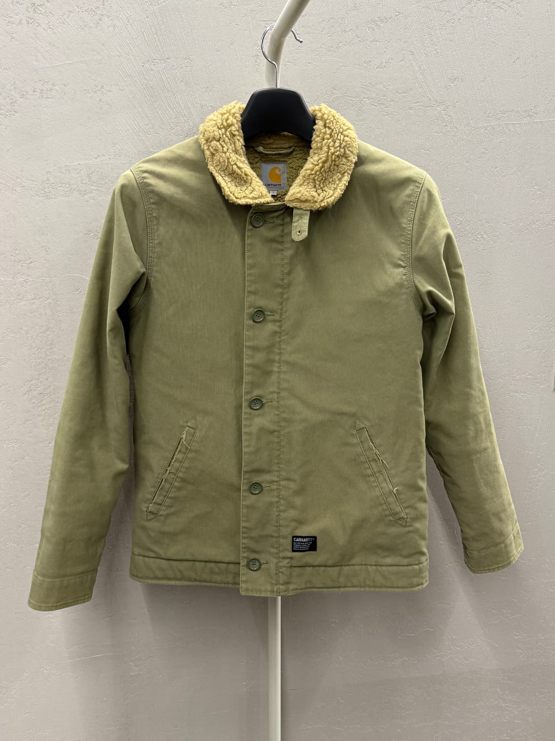 Carhartt 칼하트 쉐필드 자켓 카키 S 상품이미지2