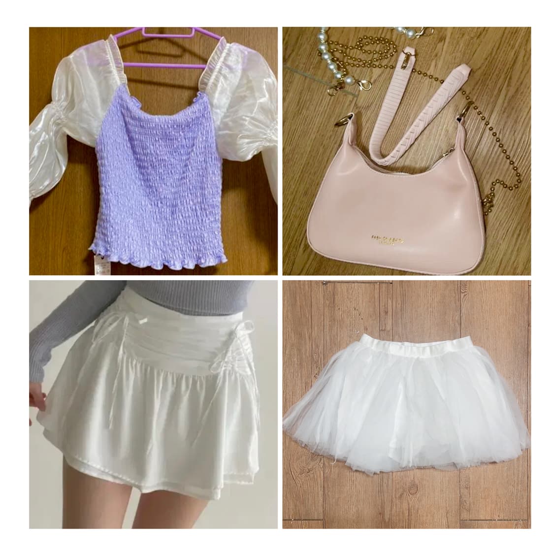 발레코어 코디세트 에겐녀 페어리 갸루 러블리 일괄 판매 상품이미지1