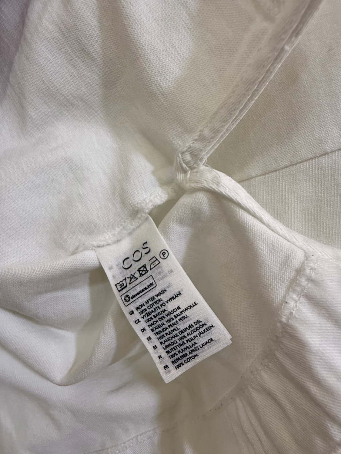 코스 롸이트 코튼 긴팔 티셔츠 정품 상품이미지5