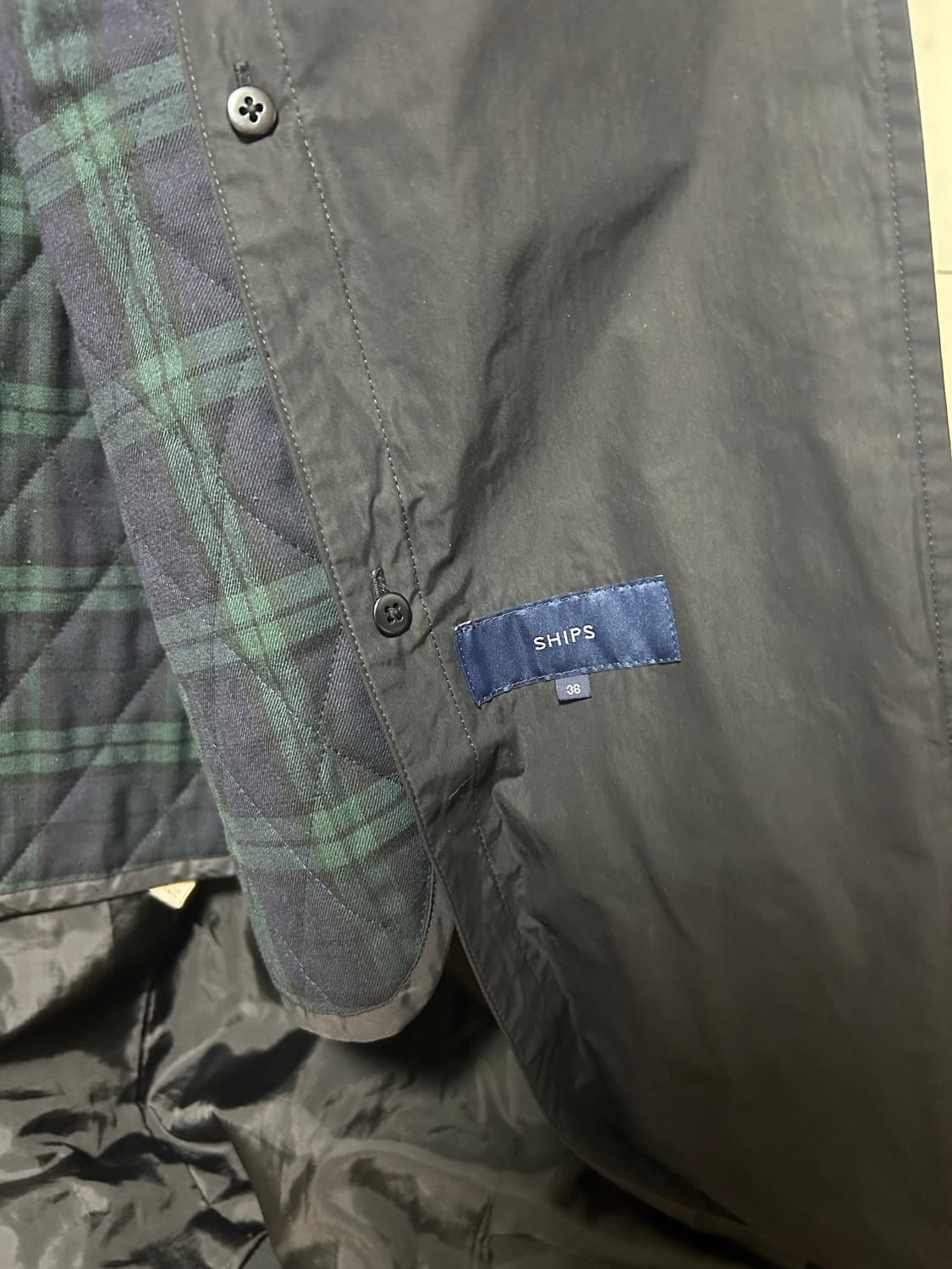 Ships 쉽스 퍼카라 아우터 36 상품이미지3