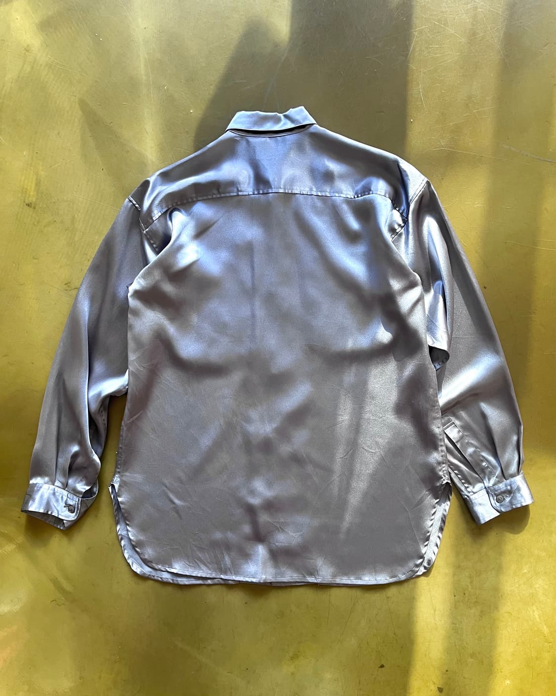 90s Half Moon by T.K Vintage Silk Shirt 상품이미지9