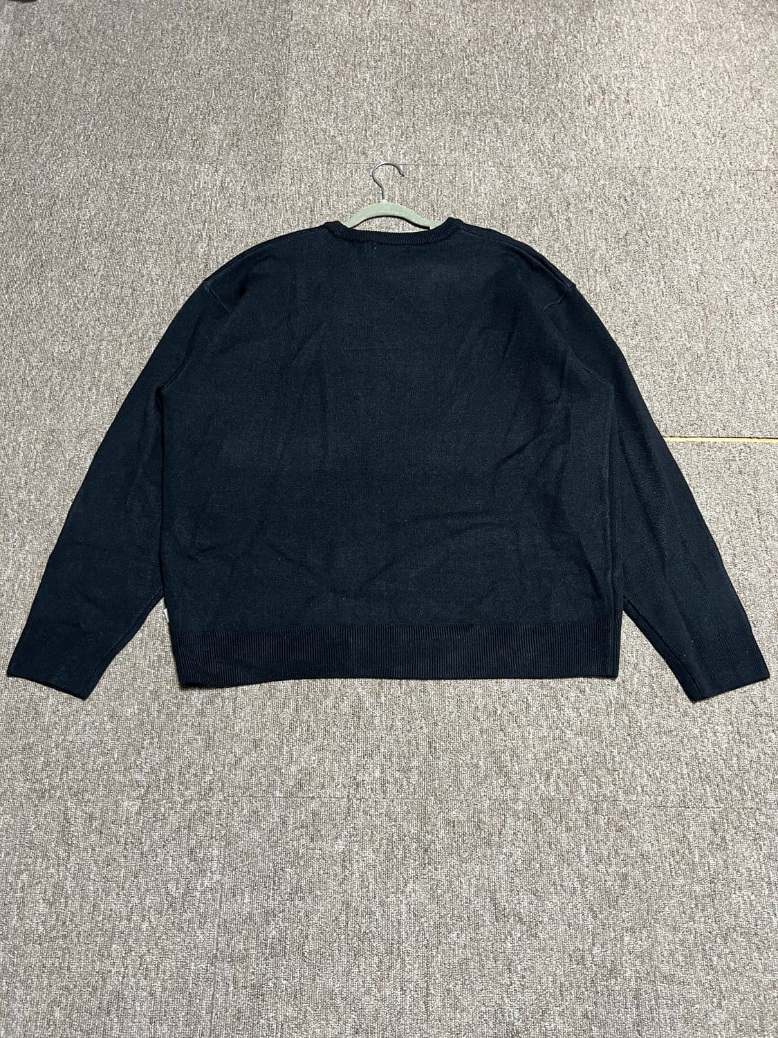 크리틱 블랙 니트 맨투맨 XL 상품이미지2