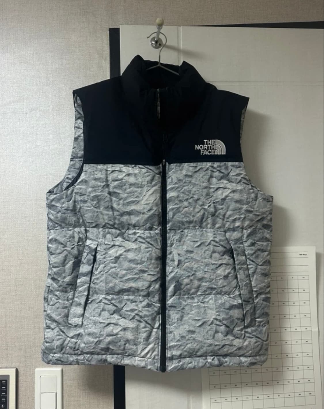 노스페이스 노벨티 구스다운 조끼패딩M  상품이미지1