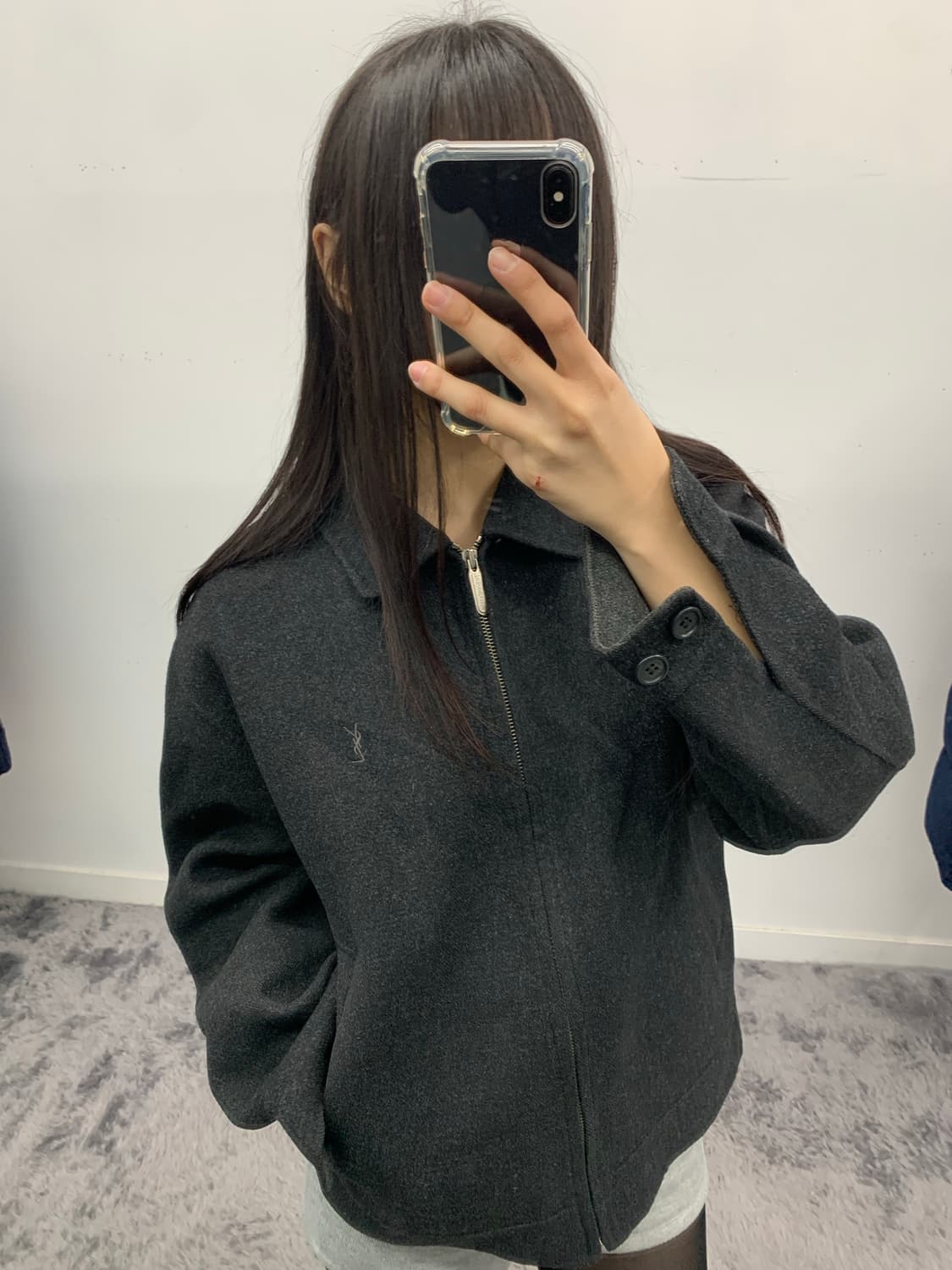 입생로랑 90s 울 자켓 상품이미지2