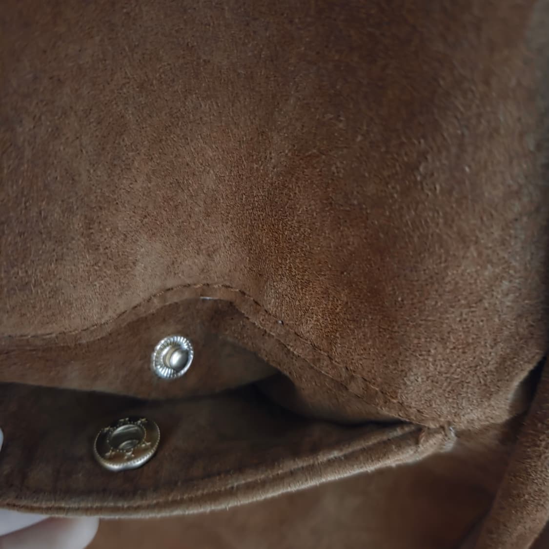 Mango스웨이드블루종 상품이미지3