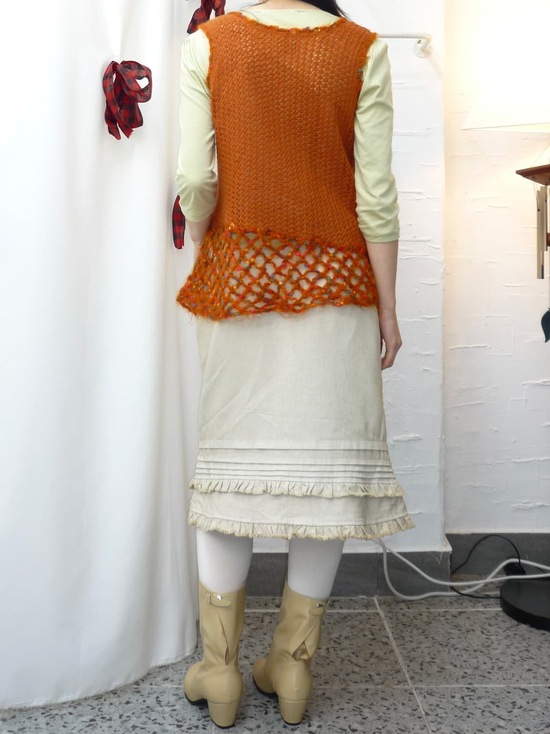 crochet tangerine knit vest 상품이미지4