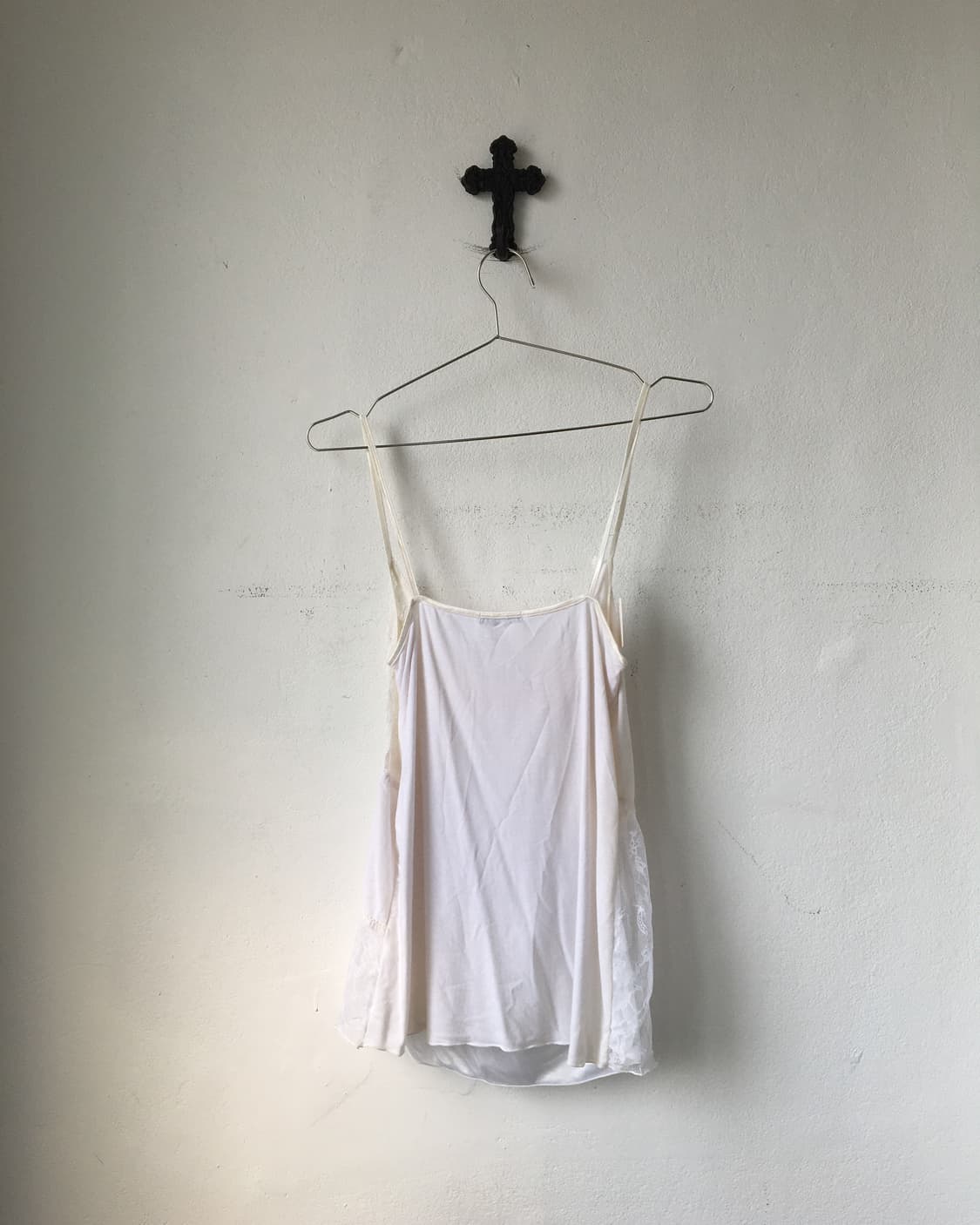 Lace trimming sleeveless 상품이미지2