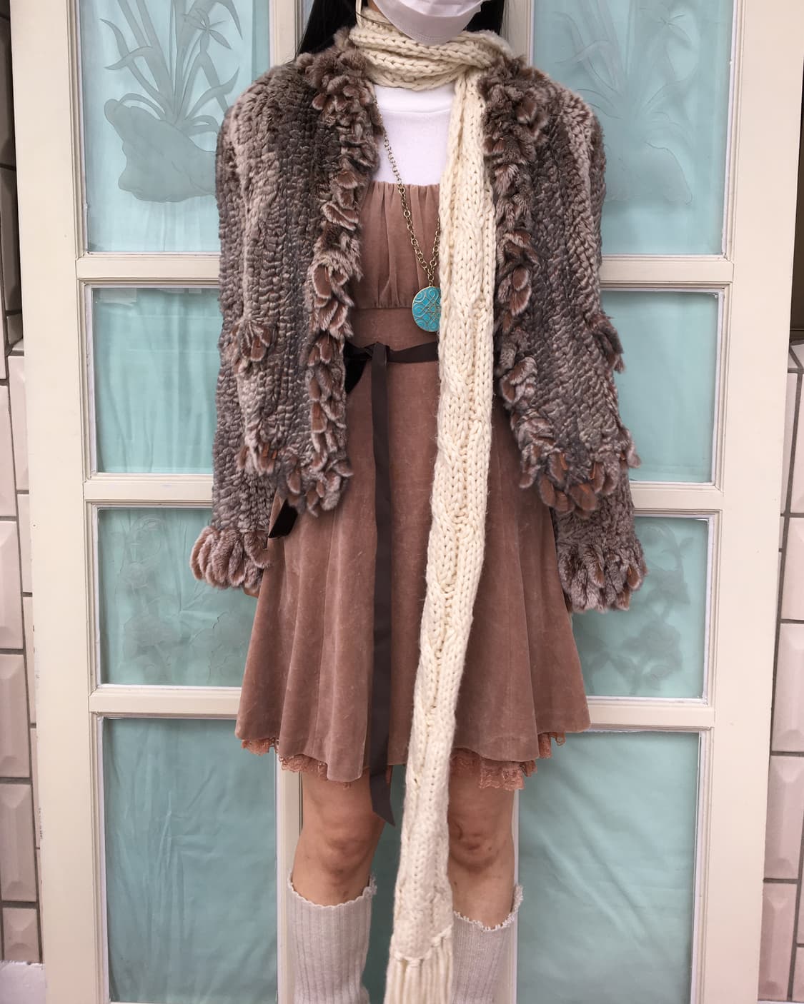  knit muffler 상품이미지2