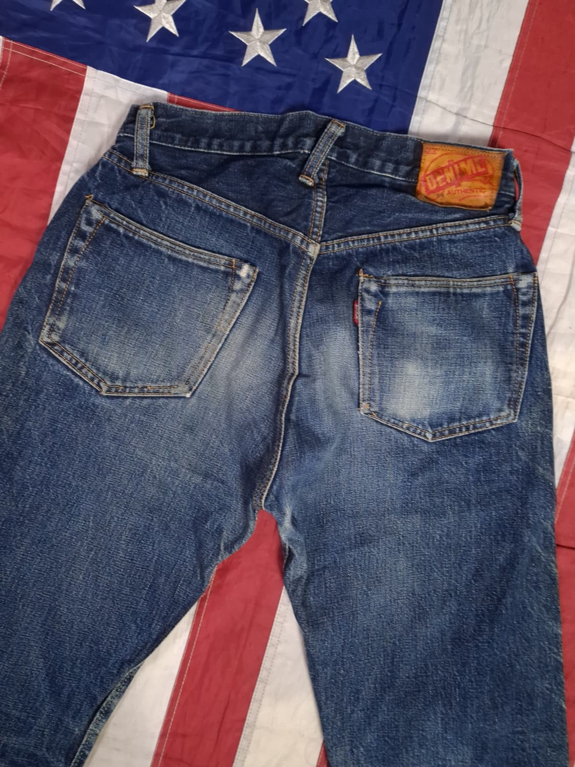 오리지날 일본판 드님 722 셀비지 데님진 상품이미지1