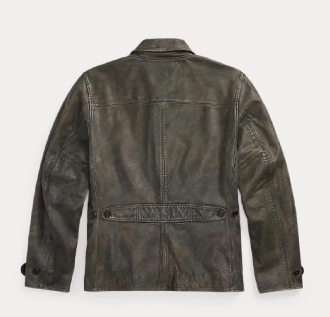 더블알엘 rrl 인디고 레더 카코트 xl 상품이미지2