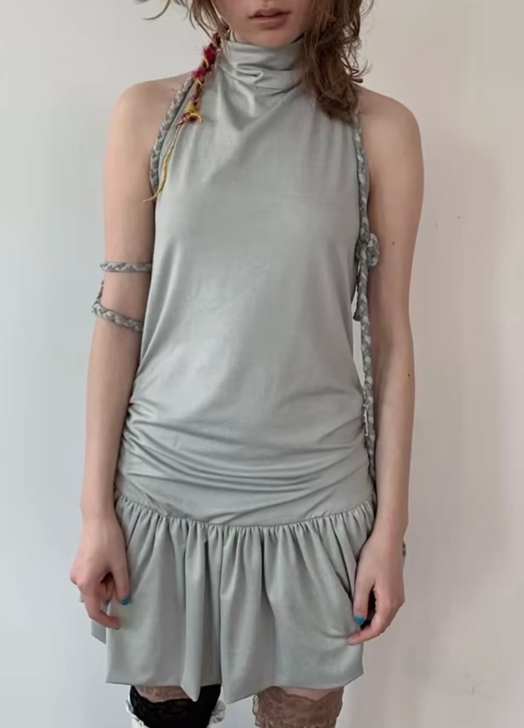 샵페어리 홀터넥 드레스 상품이미지1