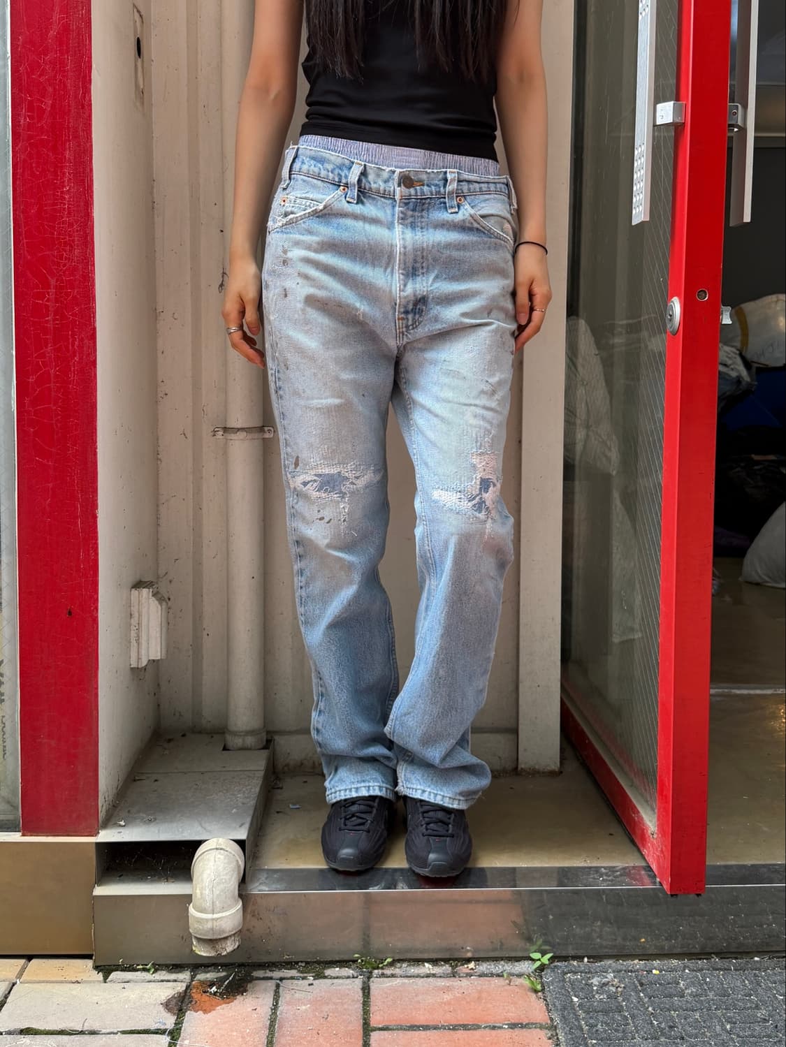 90‘s MADE IN USA 🇺🇸 리바이스 517 부츠컷 오렌지탭 상품이미지4