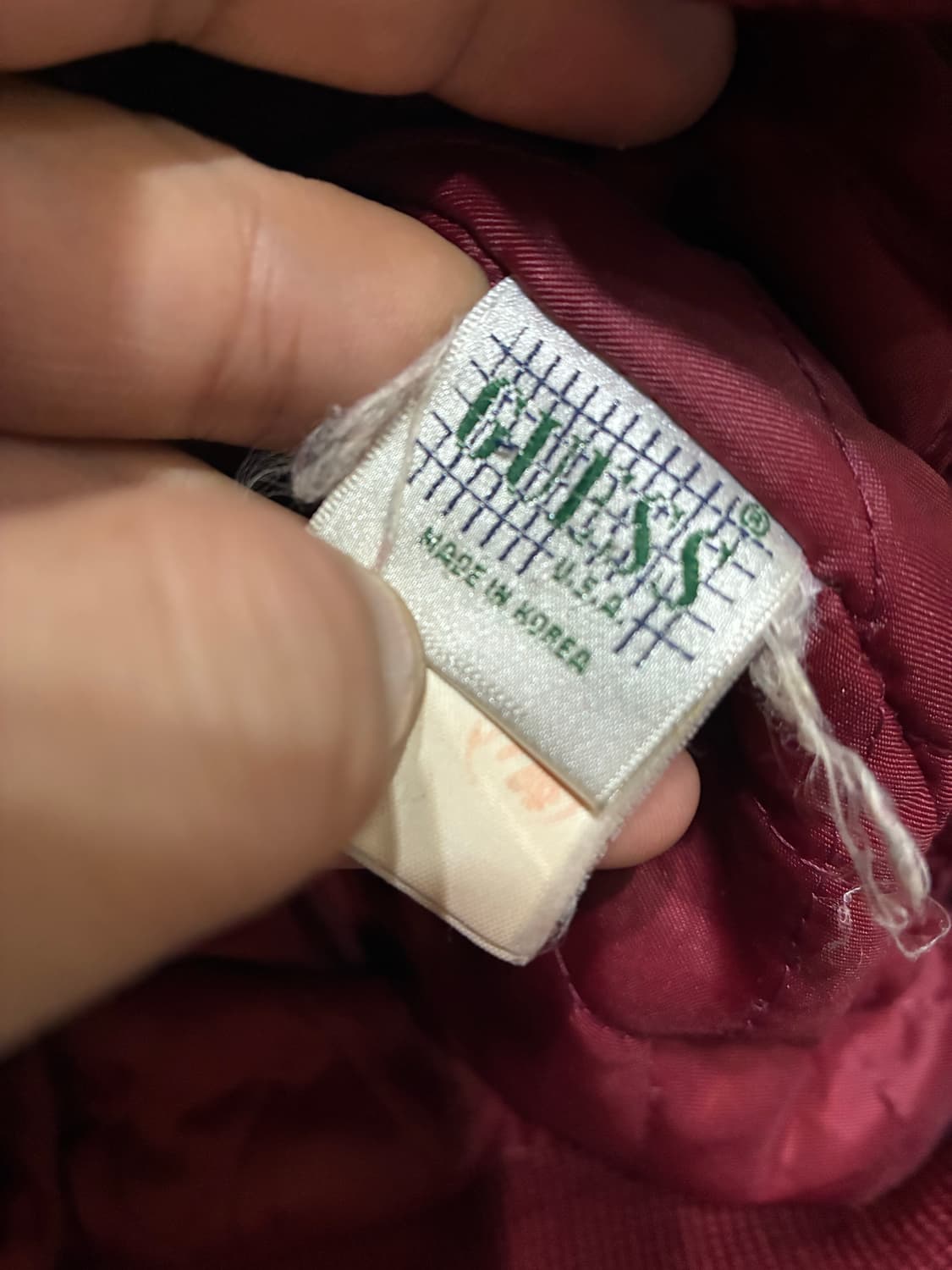 90s Guess 게스 패치워크 바시티  상품이미지5