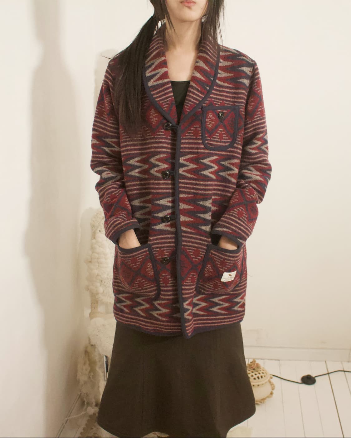 navajo wool coat 상품이미지1