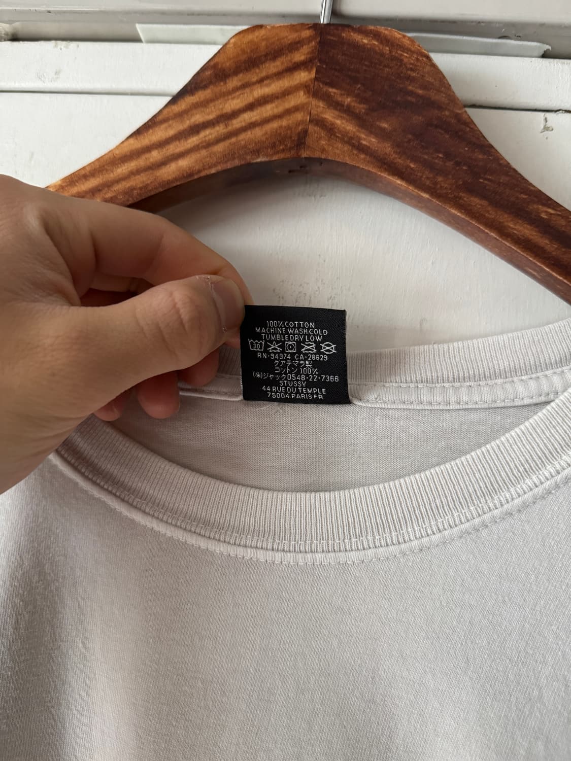 [XL]스투시 재팬 인터내셔널 크루 티셔츠 상품이미지4