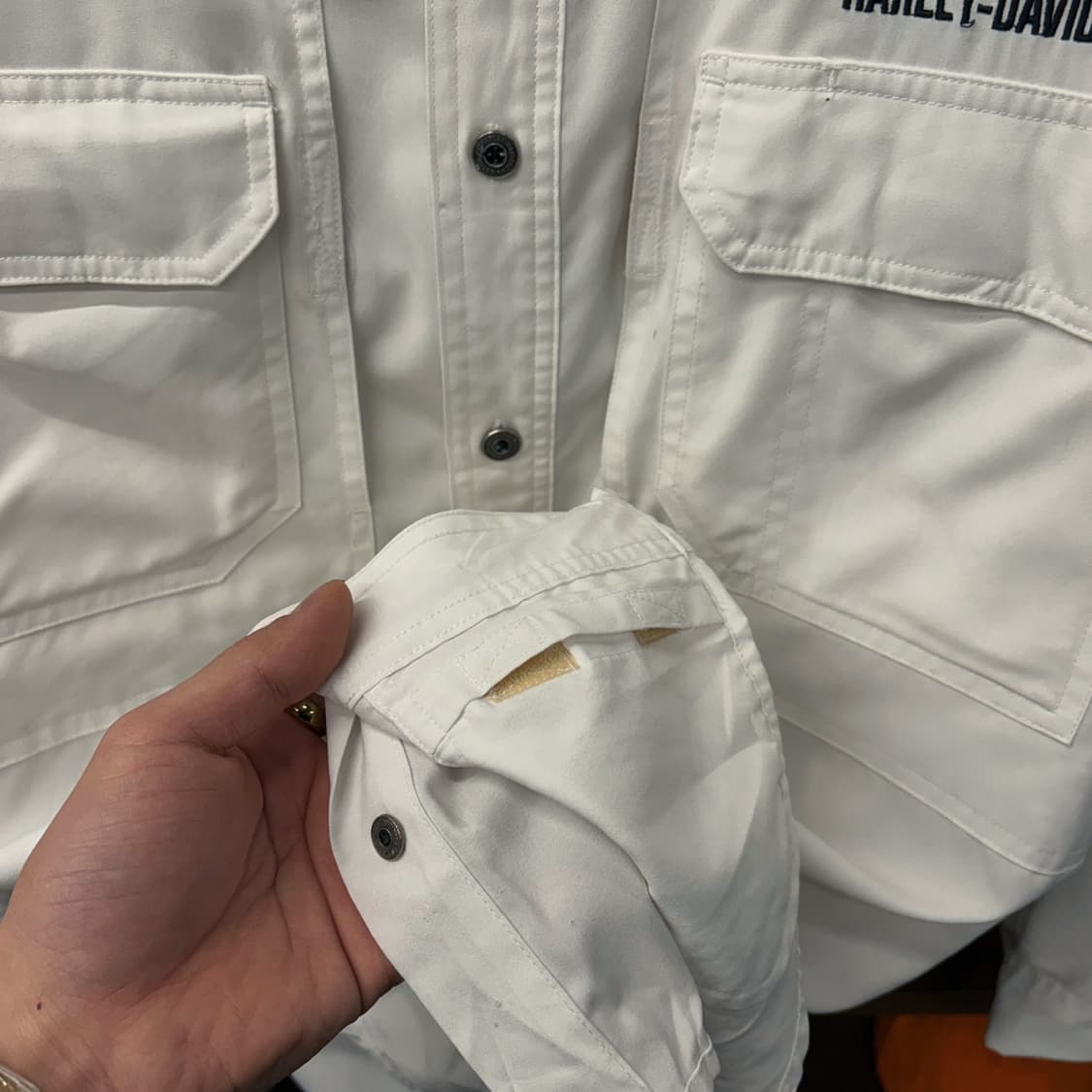 00s 할리데이비슨 유틸리티 라이더 셔츠 히든포켓 라이딩기어 N734 상품이미지6