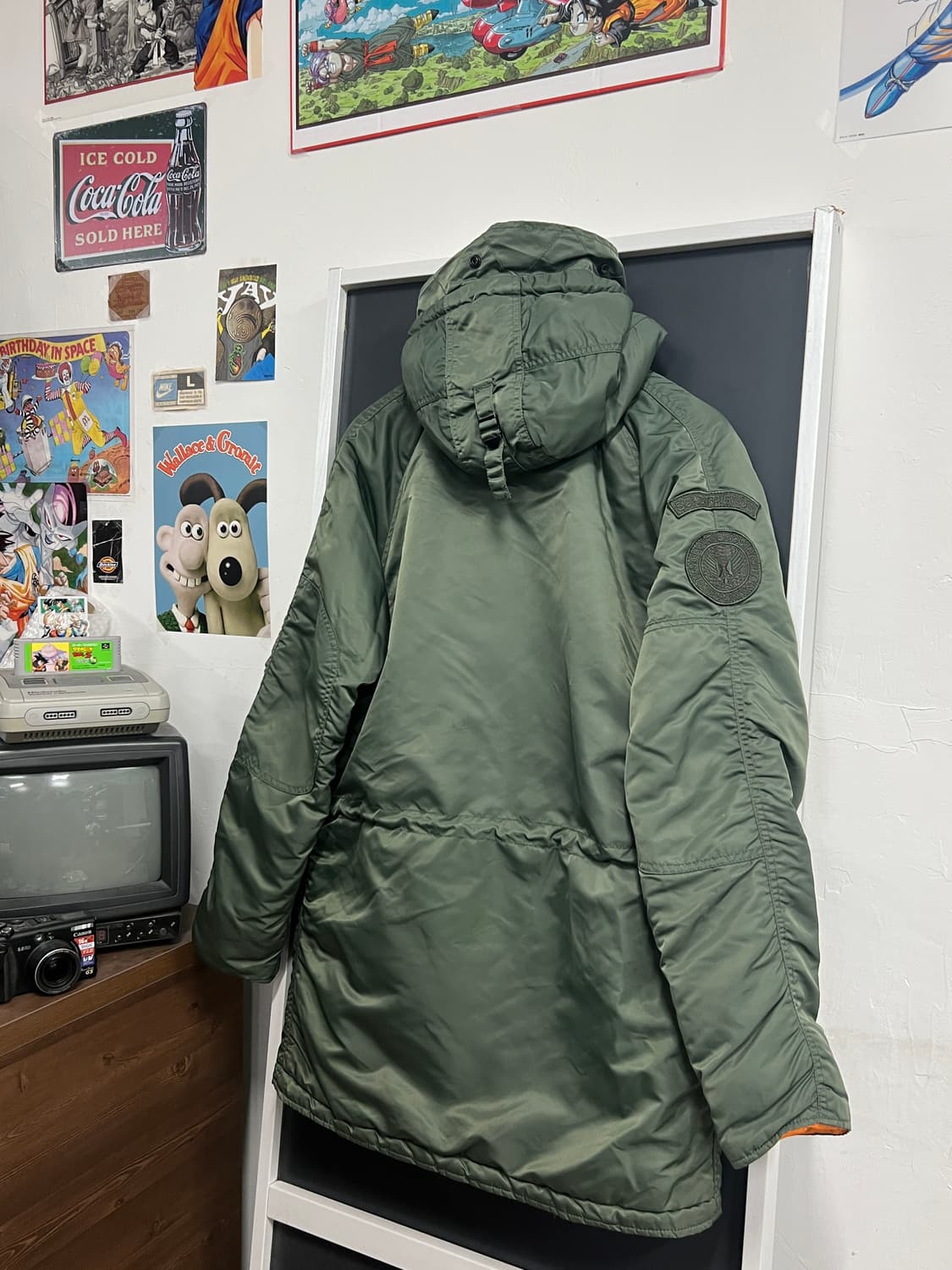 Schott 쇼트 밀리터리 N3B 야상 파카 상품이미지9