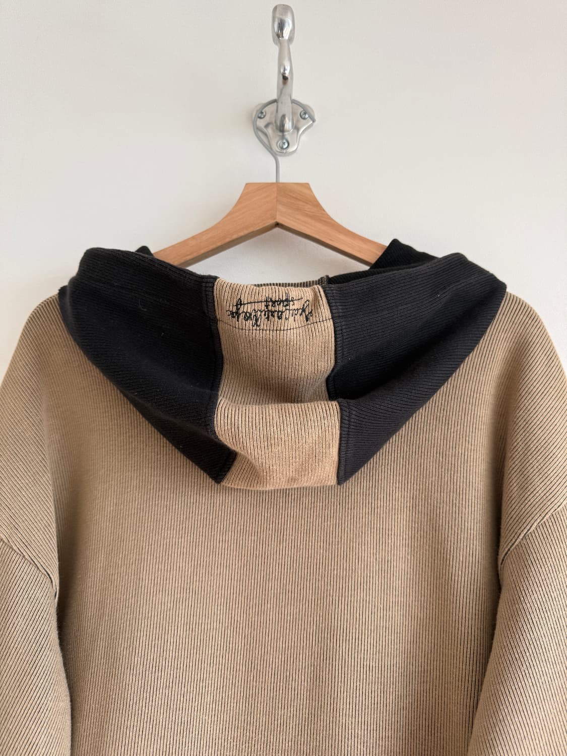 올드 까스텔바작(Castelbajac) 하프 집업 롱 후드 상품이미지6