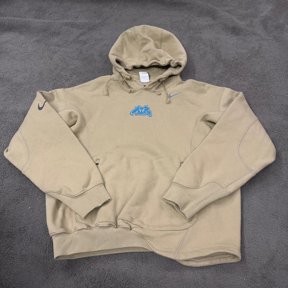 [ 정품/S ] 나이키 x 오프화이트 NRG 플리스 후드티 상품이미지2