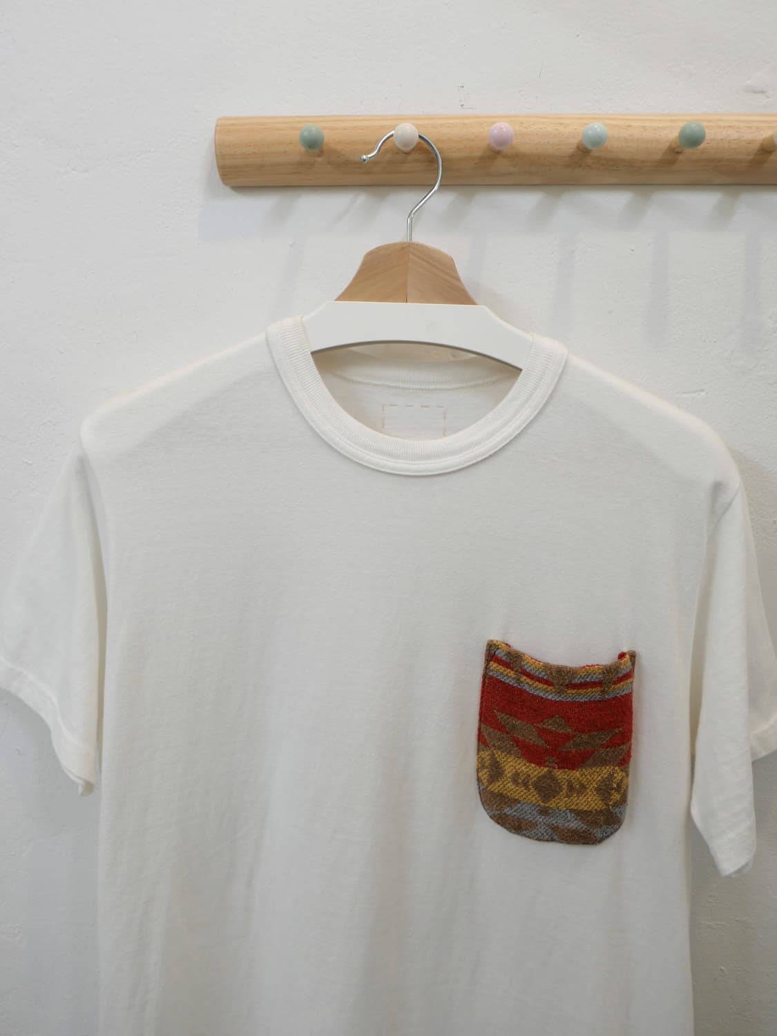 비즈빔 니트 포켓 반팔 상품이미지2