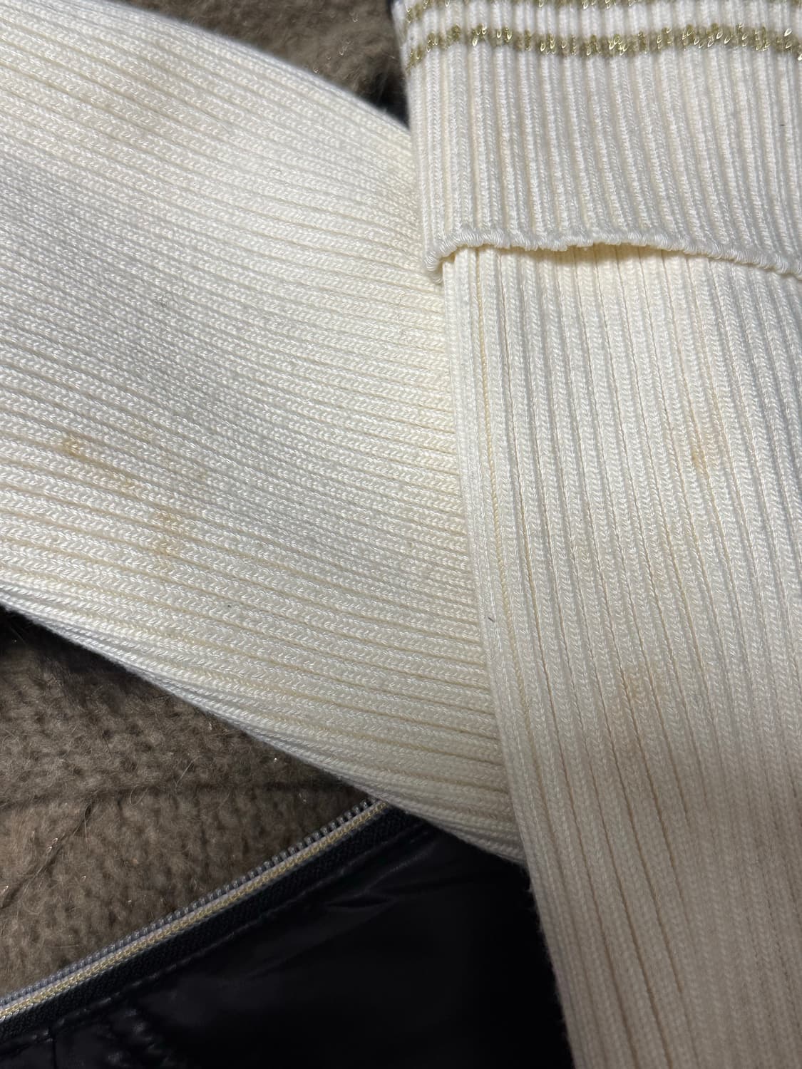 FUBU 빈티지 금사 갸루 Y2K 니트 패딩 상품이미지7