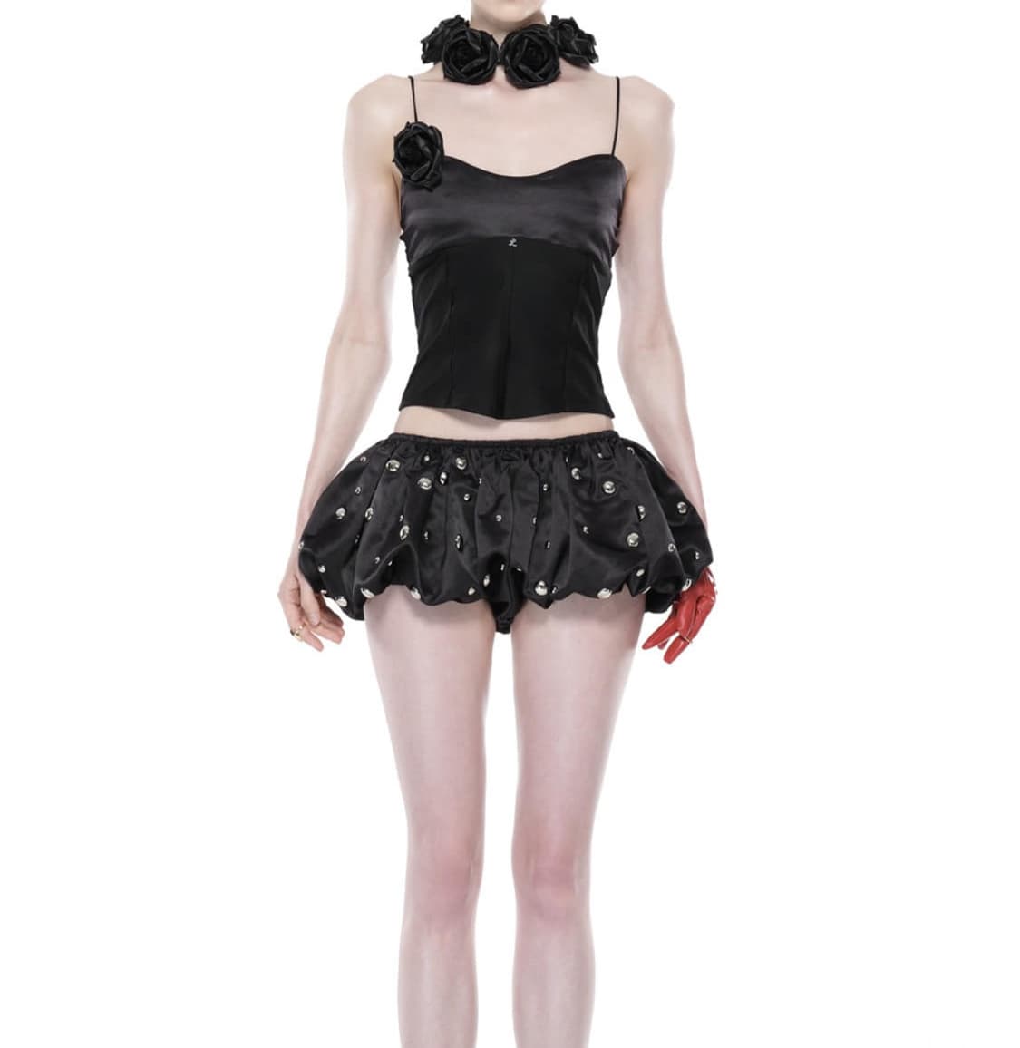Lynhalyn Scattered Stud Bloomers Shorts  상품이미지1