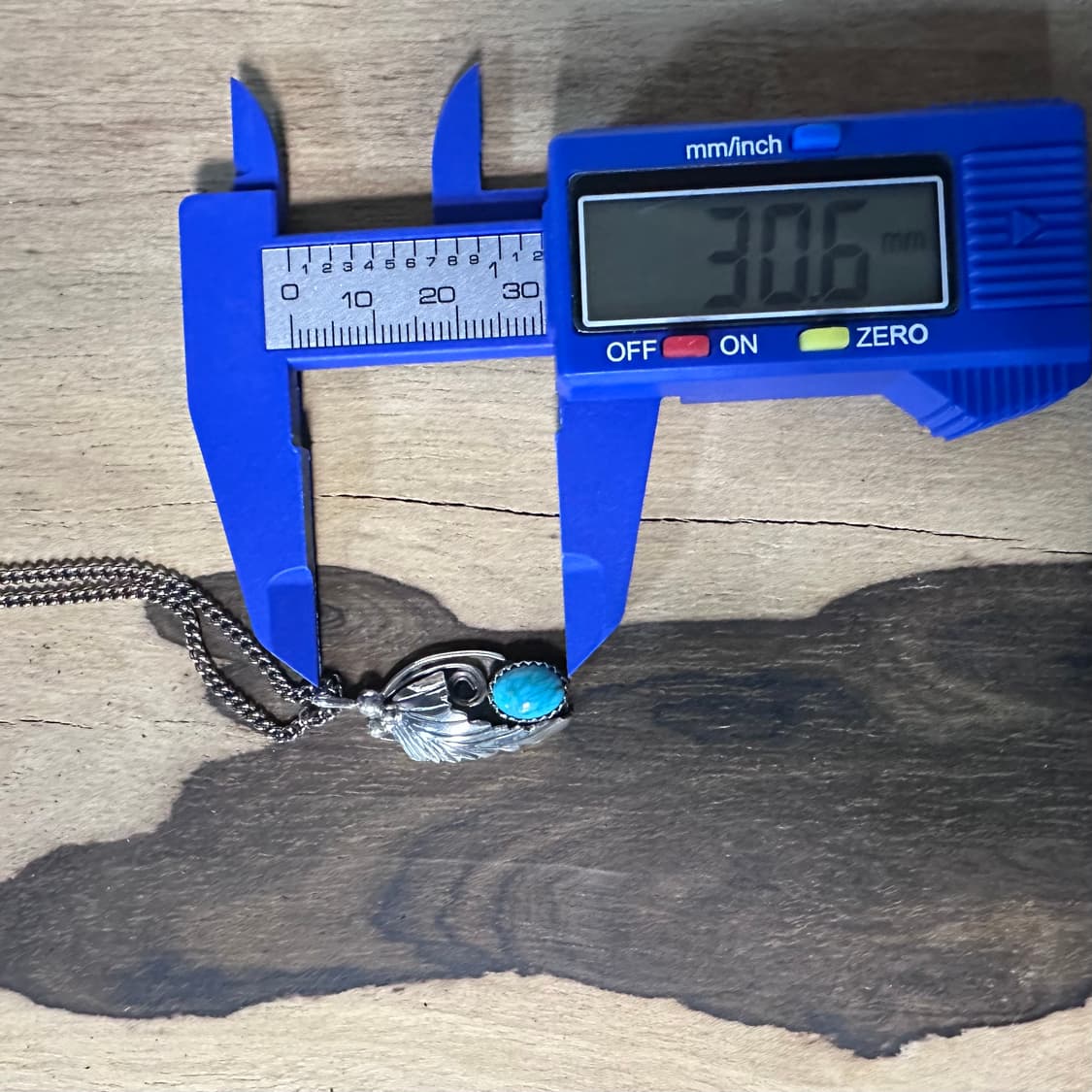 [네이티브 아메리칸] 터키석 스털링 실버 펜던트 Juan Guerro 상품이미지6