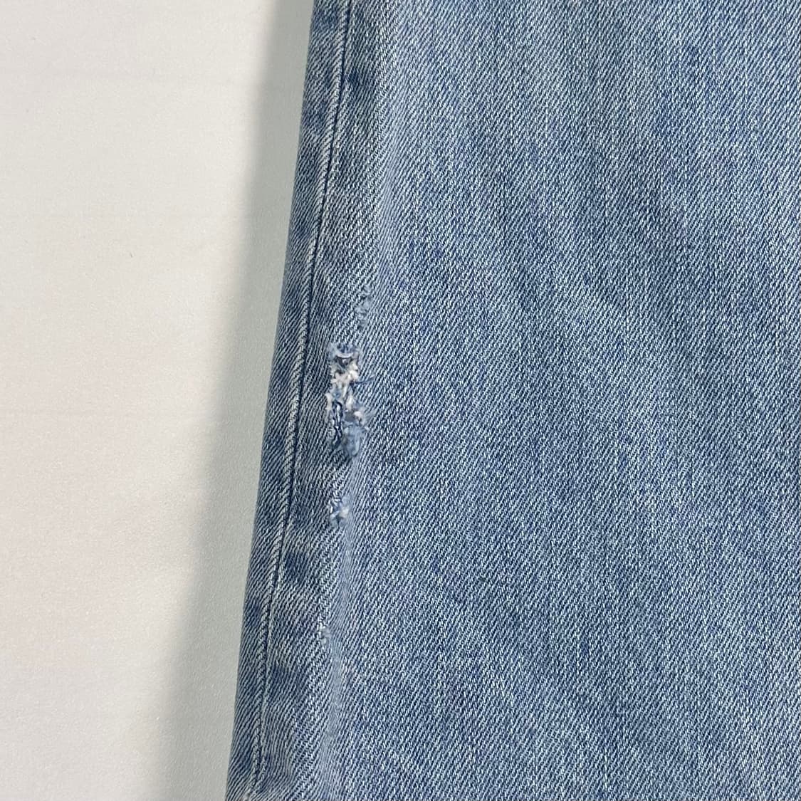 토템 플레어 핏 연청 팬츠  상품이미지5