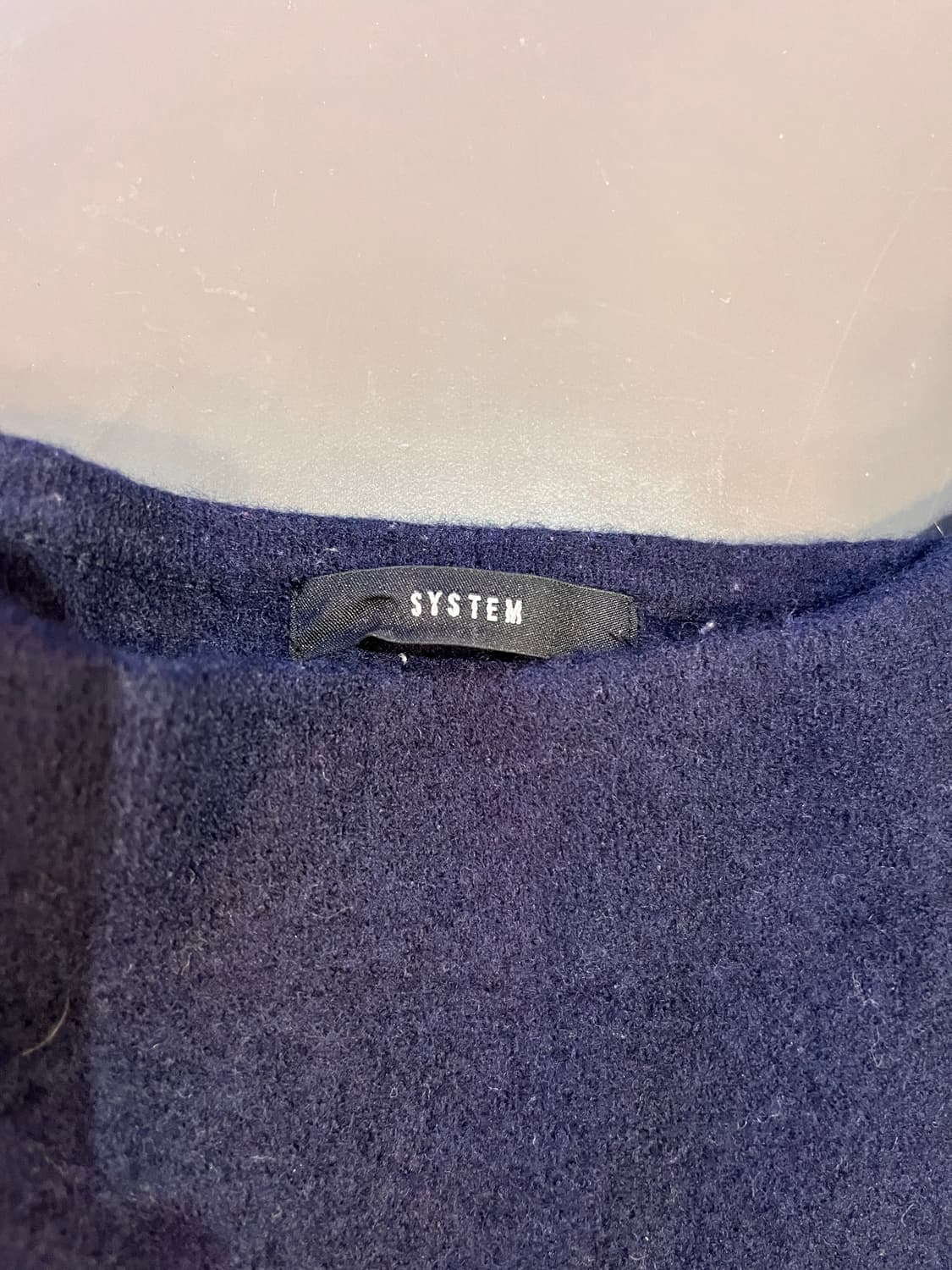 시스템 스트라이프 울 니트 상품이미지4