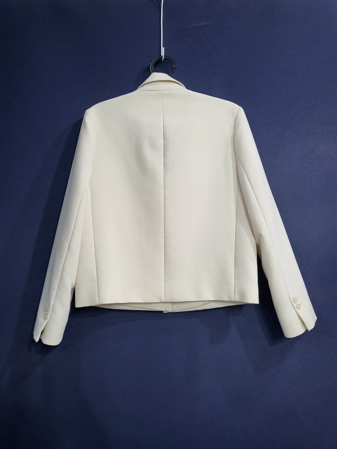 플라스틱아일랜드 크롭 원버튼 자겟 상품이미지5