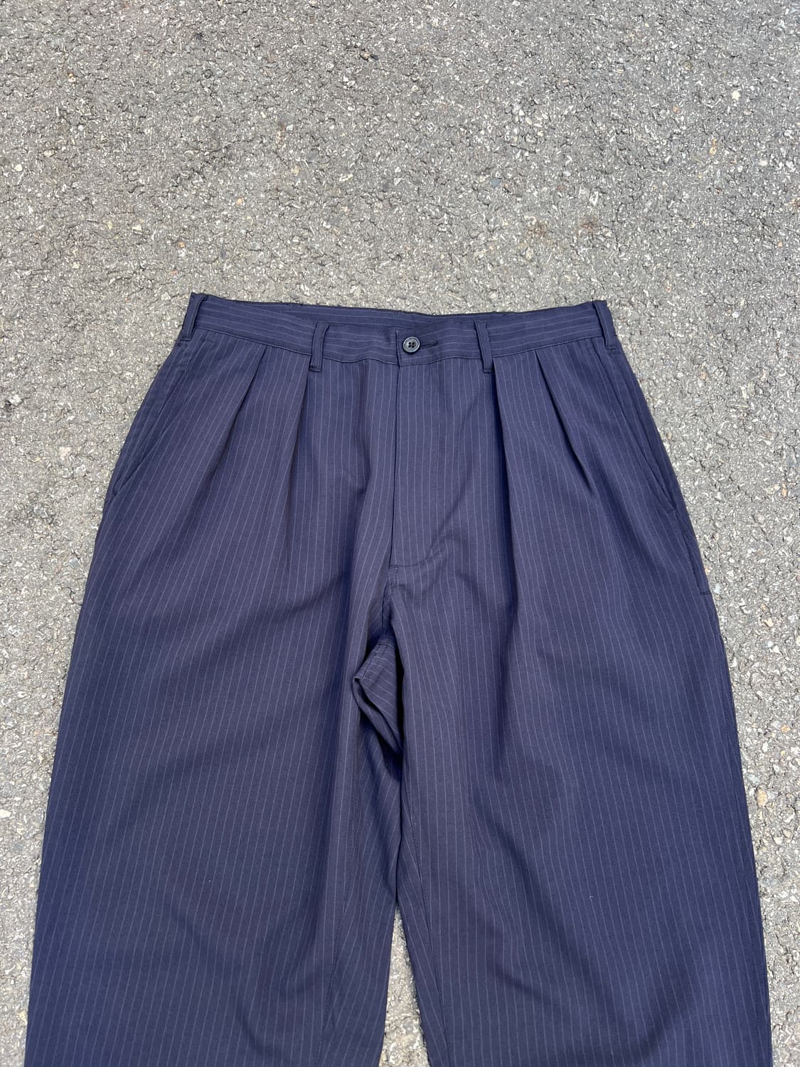 BEAMS SSZ STRIPE WIDE PANTS 빔즈ssz스트라이프팬츠 상품이미지4