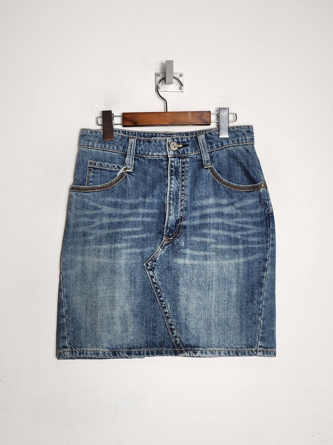 SASSON 데님 미니 스커트 상품이미지2