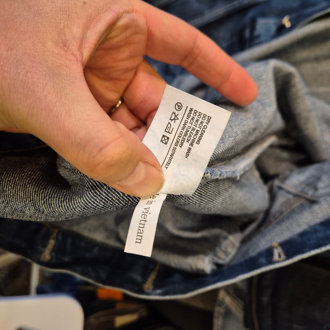 M 중청 데님자켓  상품이미지4