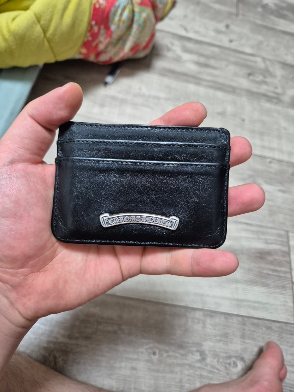 크롬하츠 카드지갑 케이스 블랙 상품이미지2