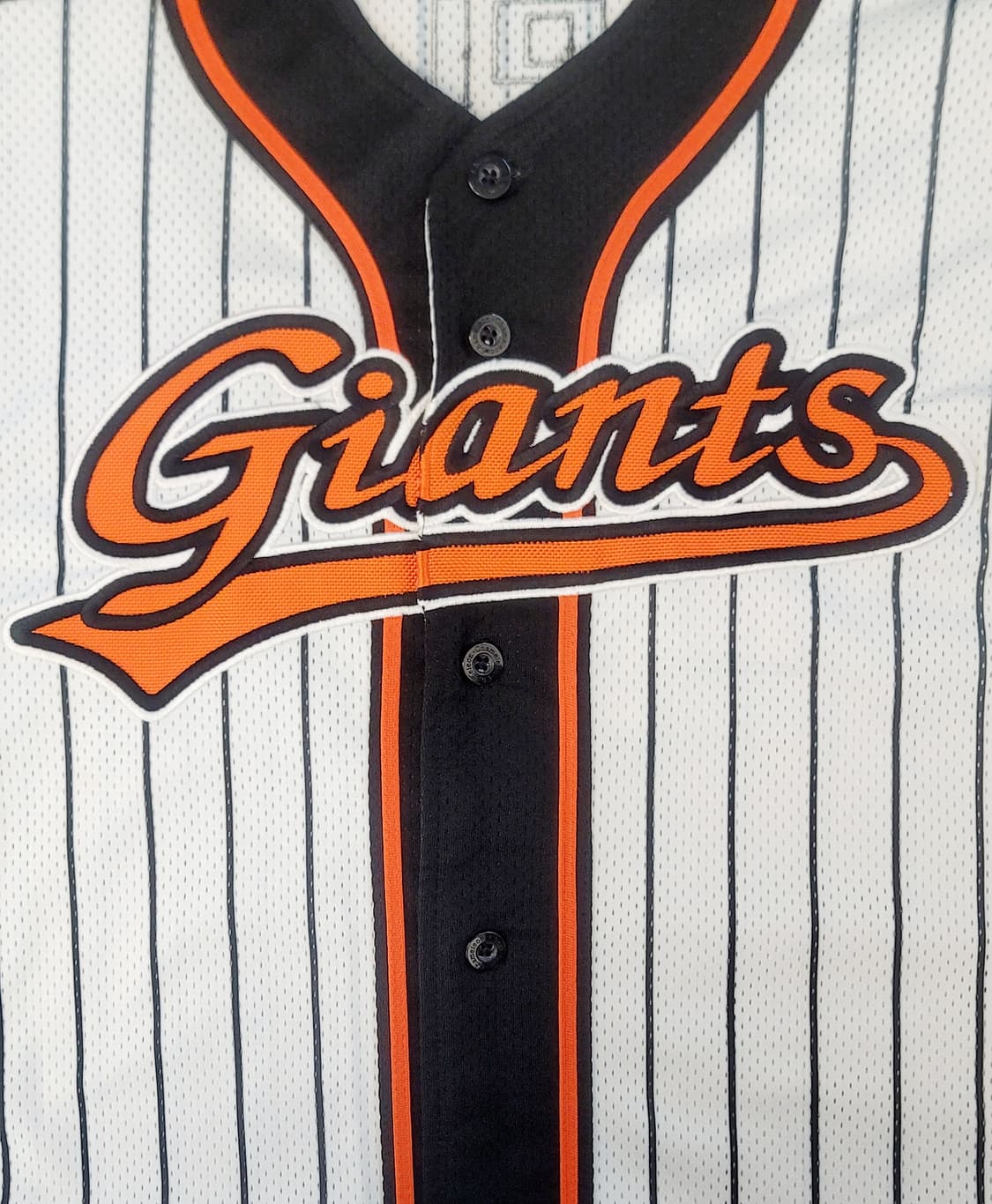 롯데자이언츠 올드 선데이 어센틱 유니폼(No.47 강민호 마킹) 판매 상품이미지6