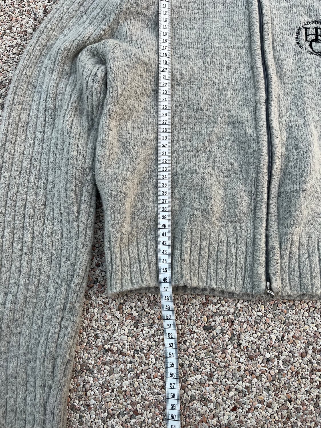 아카이브 투웨이 니트 집업(s) 상품이미지6