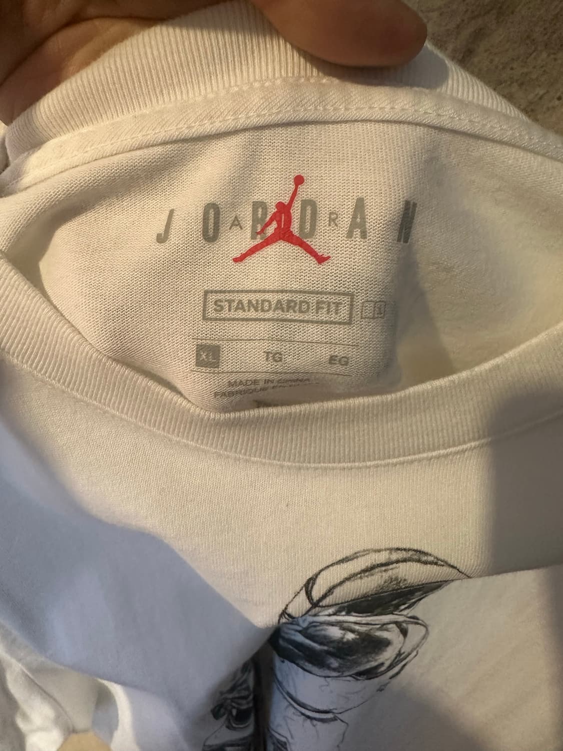 조던 x 오프화이트 반팔 상품이미지3