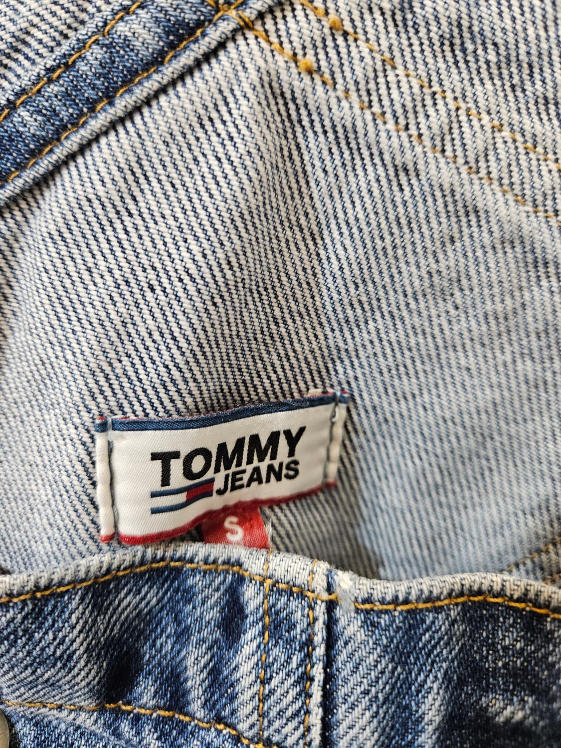 타미진 스트랩 워싱 플래그 로고 오버롤팬츠 상품이미지4