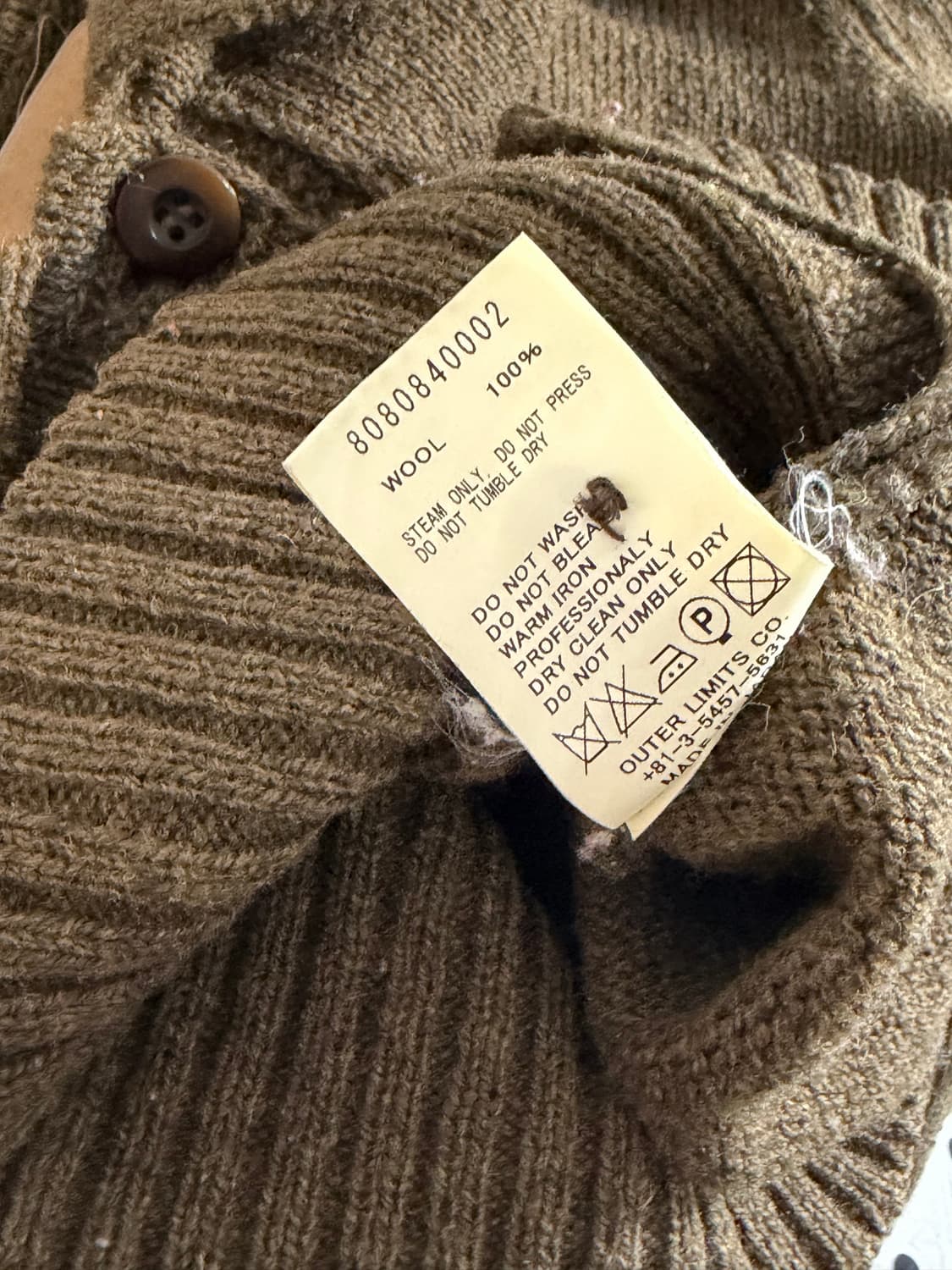 나이젤카본 wool 니트 상품이미지5