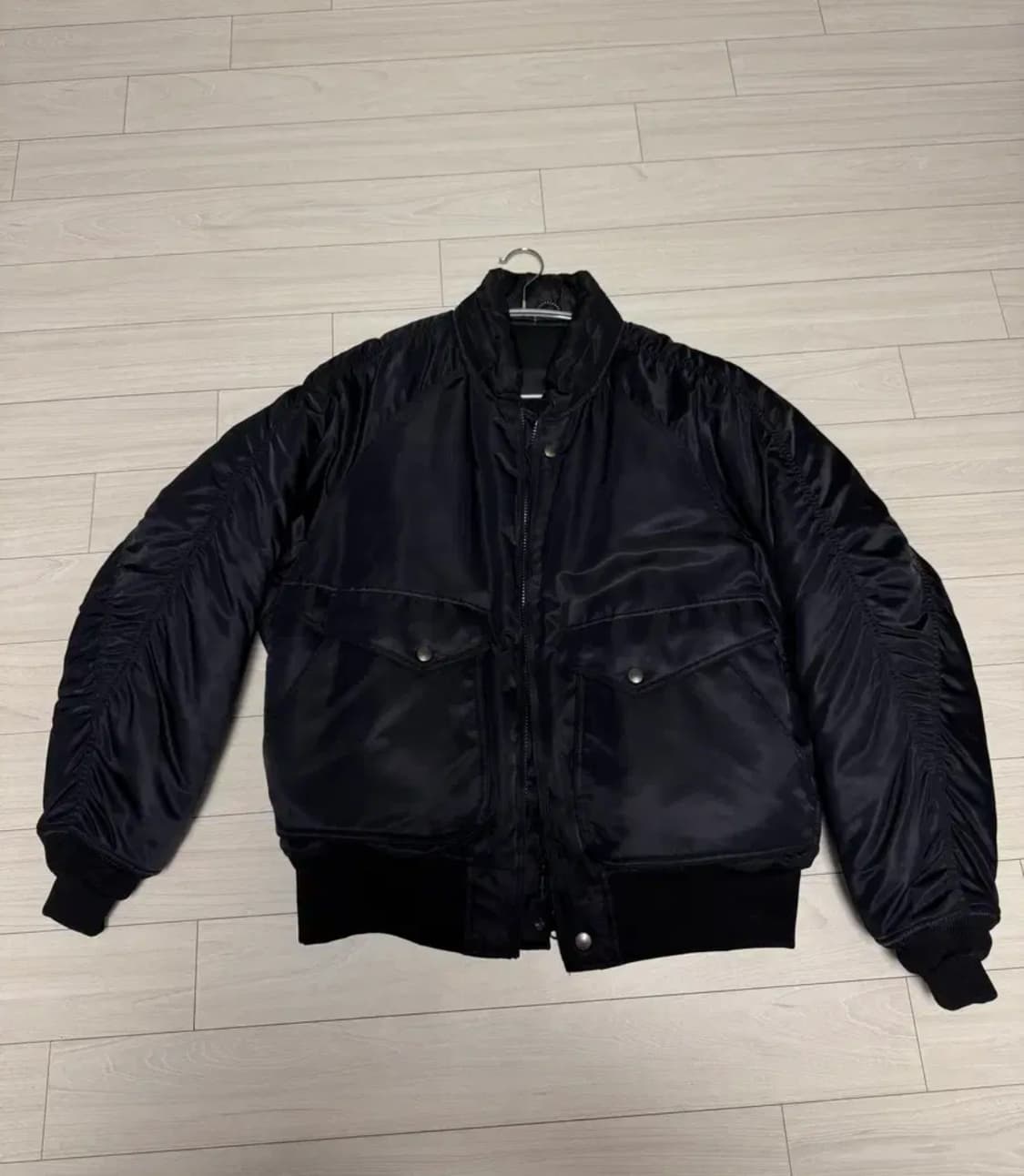 (M) 루트파인더 파일럿 자켓 리버시블 블랙 상품이미지1