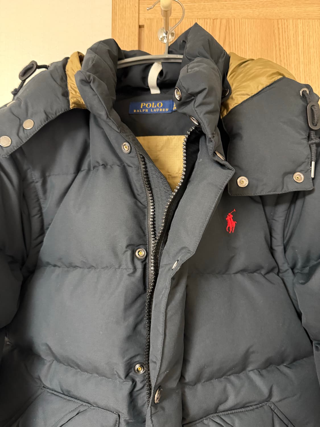 폴로 컨버터블 패딩 블랙  상품이미지2